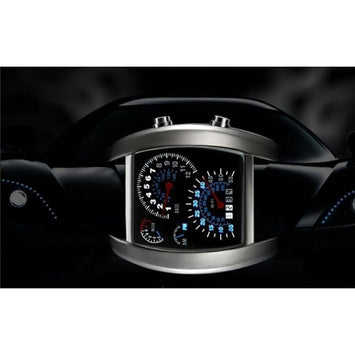 Ceas barbatesc LED, model Formula 1