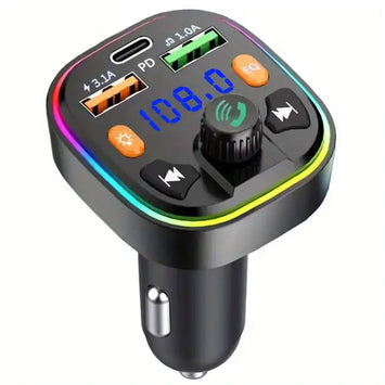 Modulator FM Bluetooth cu HandsFree si Incarcator Auto