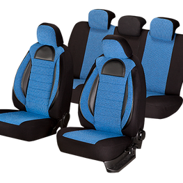 SET HUSE SCAUN RACING ALBASTR