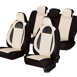 SET HUSE SCAUN RACING BEJ