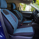 SET HUSE SCAUN RACING ALBASTR