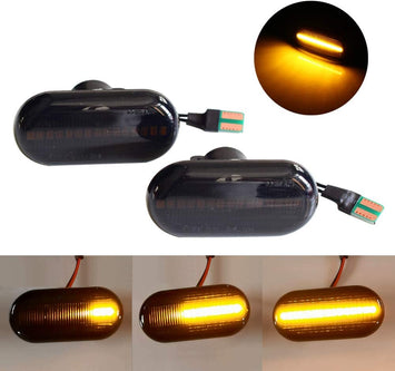 Set 2 Lampi Semnalizare Dinamica Secventiala Aripa VW Golf 4, Passat B5, Bora, Polo