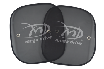 PARASOLAR LATERAL NEGRU CU VENTUZA SET 2BUC (44X38CM)