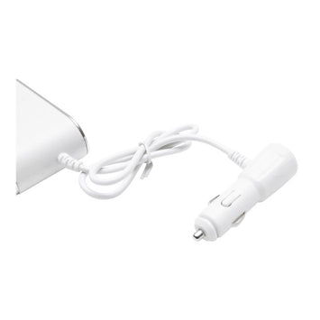 Adaptor bricheta auto tripla 12/24V, iluminata LED, cu intrerupator individual si 1 port USB, 5V, 2.1A