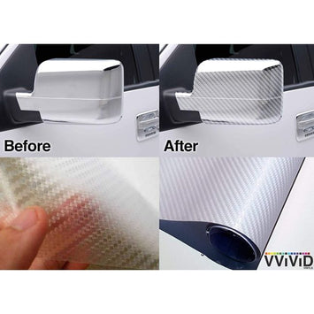 Folie colantare auto Carbon 3D Transparent (3m x 1,27m)