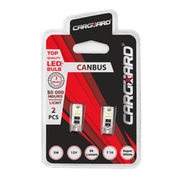 LED de Pozitie cu Can-Bus, Carguard CAN102, T10, LED SMD, 12V