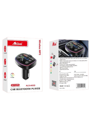 Modulator FM Bluetooth cu HandsFree si Incarcator Auto